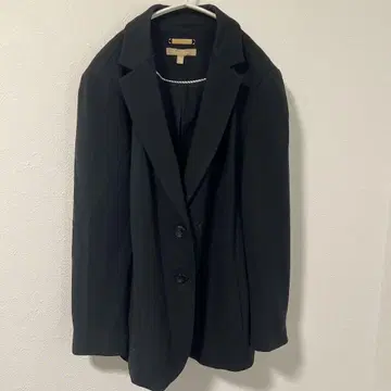 탈봇 테일러드 자켓 노치드 라펠 긴팔 무지 XL 블랙