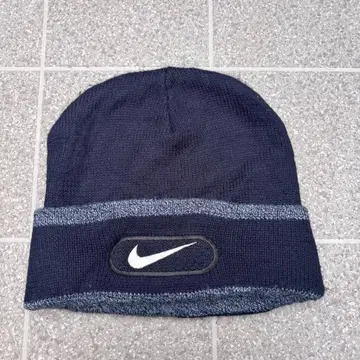 90s nike black core archive 비니 니트 모자