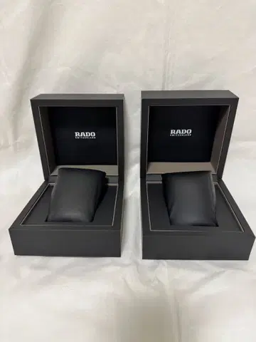 [빈 박스 새상품급] RADO 시계 케이스 블랙 박스 2세트