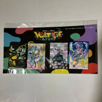 포케미쿠 라이브! 캔뱃지 세트 VOLTAGE 하츠네 미쿠