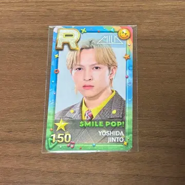 슈스에비 M!LK 요시다 진토 리얼 카드 스마포 SMILEPOP!