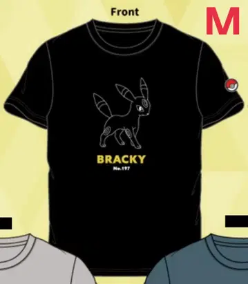 포켓몬스터 포켓몬 블래키 T셔츠 반팔 M사이즈