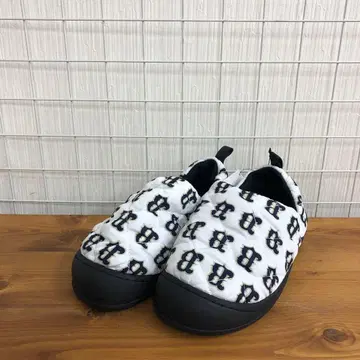 오릭스 버팔로즈 로고 프린트 슬립온 화이트/블랙