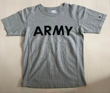 [새상품급] 챔피온 리버스 위브 T셔츠 ARMY 멜란지 그레이 M
