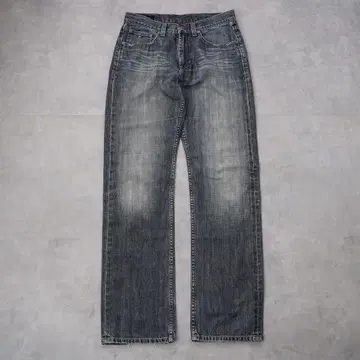 타미힐피거 W32 블루 데님 하의 팬츠 구제 의류 파랑 15260