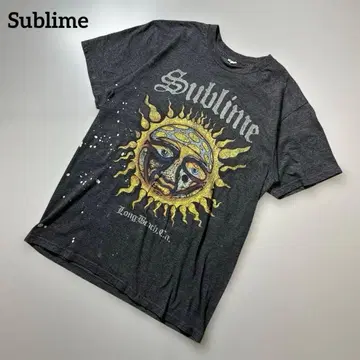 [디자인 탁월] Sublime 선 디자인 티셔츠 밴드T 반팔티