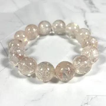 히말라야산 핑크 아이리스 쿼츠 16mm 16.5cm