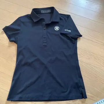 G/FORE 블랙 피케 셔츠 사이즈 36