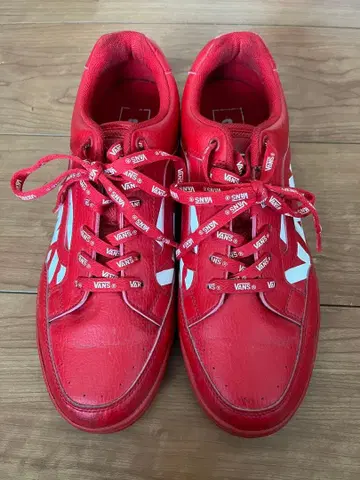 일요일까지 가격 인하 VANS 레드 스니커즈