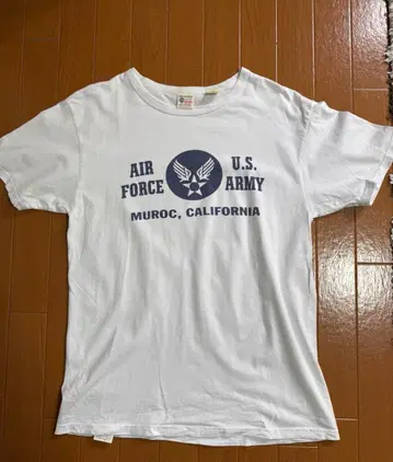 [인기] 버즈릭슨 T셔츠 L 화이트 U.S.ARMY AIR FORCE