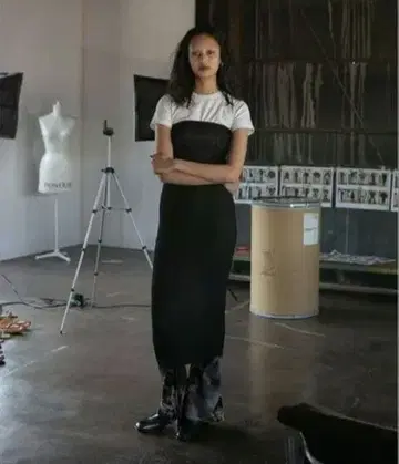 PERVERZE Crash Sheer Long Tube Top