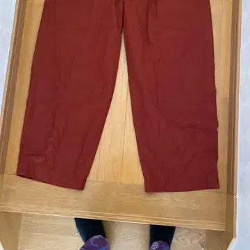 [새상품] UNIQLO U 이지 와이드 핏 팬츠 M
