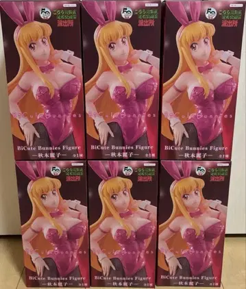 코치카메 BiCute Bunnies 피규어 아키모토 레이코 피규어 6개