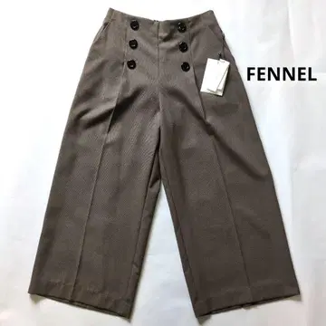 [ 새상품 ] YAMADAYA FENNEL 스트레이트 팬츠 브라운 9호
