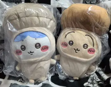 치이카와 (먼작귀) 버섯 인형옷 BIG 봉제 인형 2개 세트