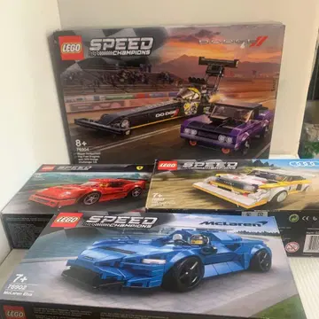 LEGO 스피드 챔피언 차량 4세트