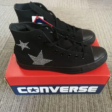 CONVERSE 블랙 하이컷 스니커즈 27.5cm