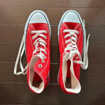 CONVERSE ALL STAR 레드 하이컷