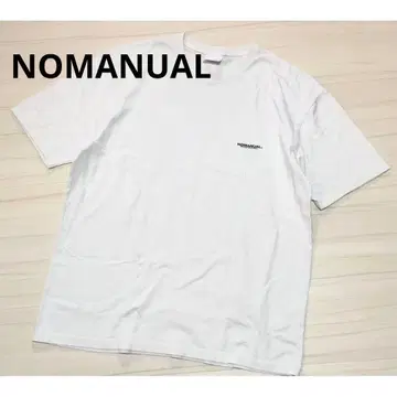 NOMANUAL 노매뉴얼 로고 반팔 Tee