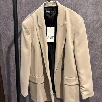 ZARA 더블 브레스트 사양 오버 사이즈 블레이저