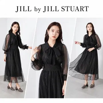 [ 새상품 ] JILL by JILLSTUART 튤 보타이 원피스