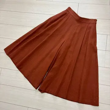 팔라스 팰리스 린넨 턱 와이드 팬츠