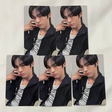 도훈 트레이딩 카드 5장 KCON 회장 TWS