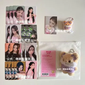 ILLIT Debut Anniversary 봉제 인형 트레이딩 카드 모카