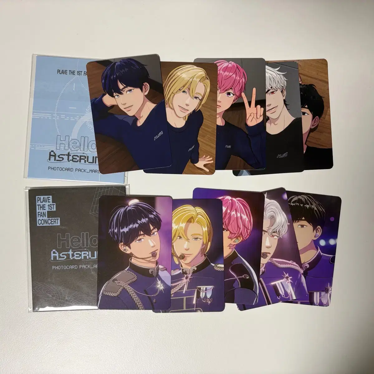 PLAVE X blush Yejun Noah Bamby Eunho Hamin photocard Chinese