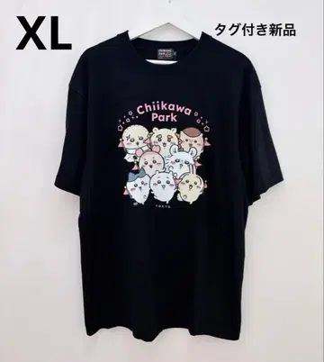 새상품 치이카와 파크 T셔츠 메인 비주얼 치이카와 파크 한정판