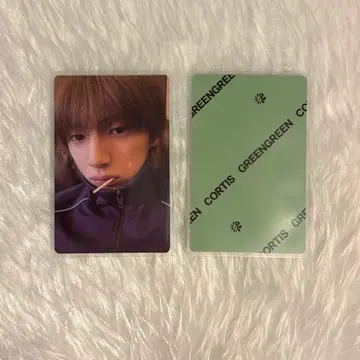 CORTIS 코르티스 주훈 GREENGREEN 트레이딩 카드
