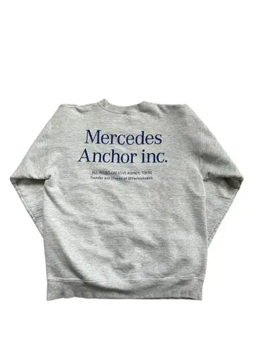 Mercedes Anchor inc. 메르세데스 앵커잉크 sweat