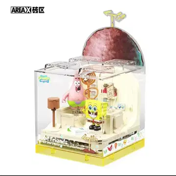 스펀지밥 패트릭 박스 빌딩 블록 AREA-X 정품