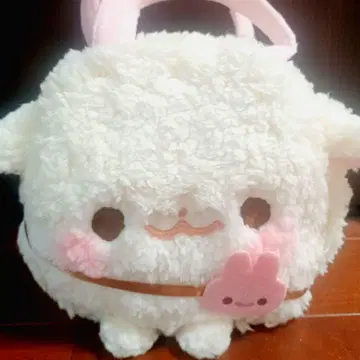 포메라니안 모찌 시라타마 복슬복슬 백 봉제인형 마스코트 GiGO 한정판