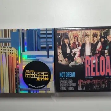 NCT127 Superhuman + NCT Dream Reload 앨범 | 브랜드 중고거래 플랫폼