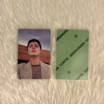 CORTIS 코르티스 제임스 GREENGREEN 트레이딩 카드