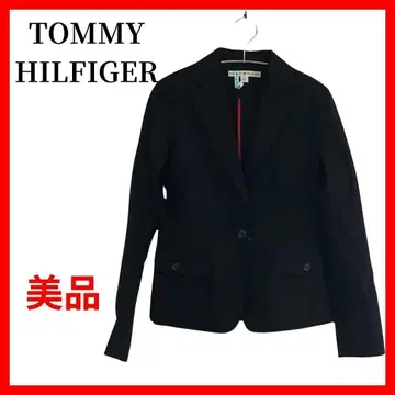 TOMMY HILFIGER 여성용 테일러드 자켓 네이비 B304