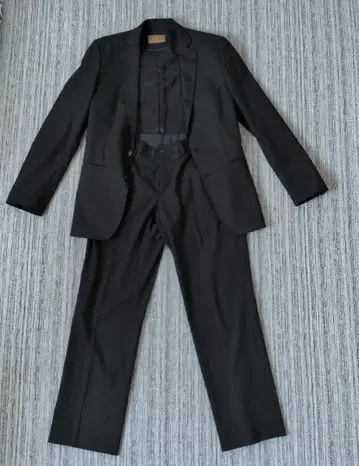 ZARA MAN 블랙 수트 셋업 44