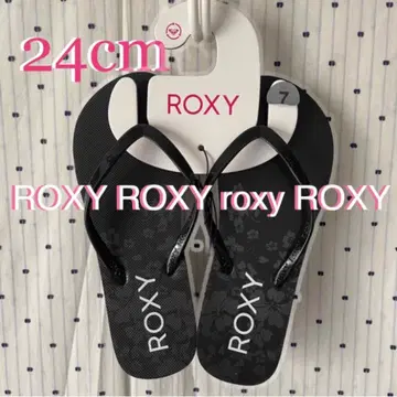 ROXY 록시 US 한정판 하이비스커스 비치 샌들 US7 1점