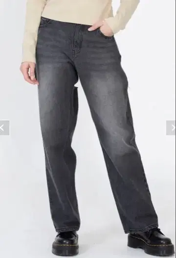 X-girl 105241031013BACK SLIT DENIM PANTS
