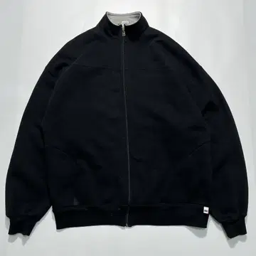 90s 러셀 집업 맨투맨 2XL 블랙 무지 블랭크 +.6220