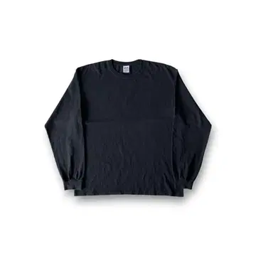 00s anvil 앤빌 무지 긴팔 티셔츠 블랙 XL
