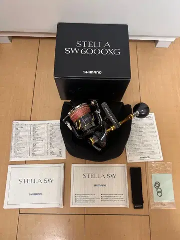 새상품급 SHIMANO STELLA SW6000XG 스피닝 릴