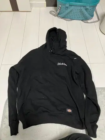 Dickies 블랙 후드티 M