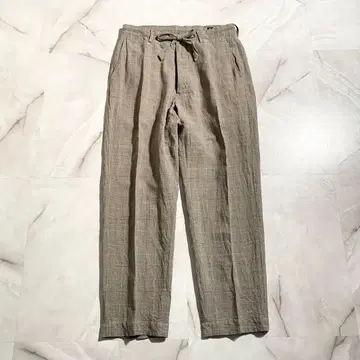 A19403 캡틴선샤인 19SS 면린넨실크 이지 슬랙스 W32