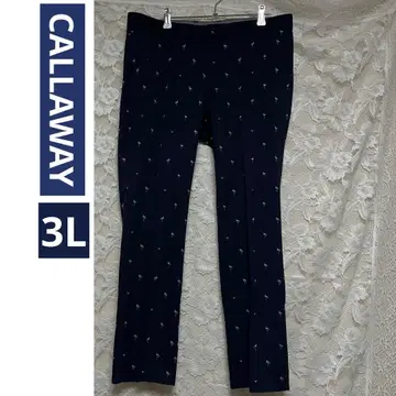 CALLAWAY 캘러웨이 팬츠 플라밍고 네이비 골프웨어 3L
