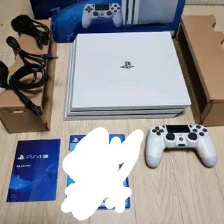 SONY PS4 Pro 화이트 풀박스