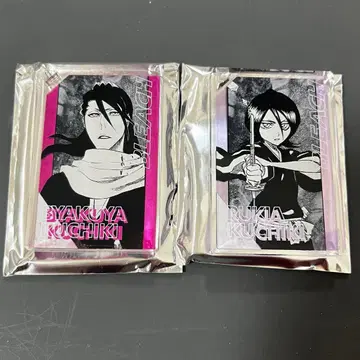 BLEACH 도미노풍 아크릴 키링 쿠치키 뱌쿠야 쿠치키 루키아