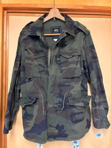 알파 ALPHA INDUSTRIES 밀리터리 자켓 L