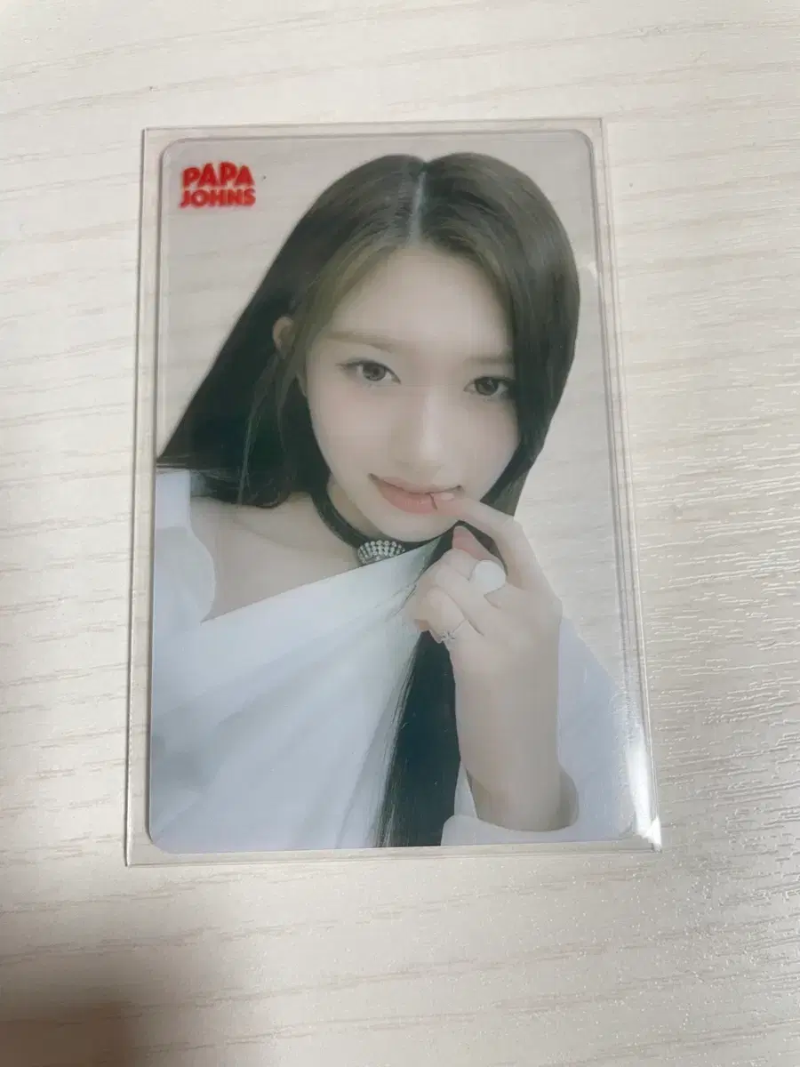 아이브 이서 파파존스 포토카드